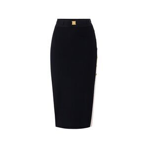 Elisabetta Franchi Women Knitted Midi Skirt